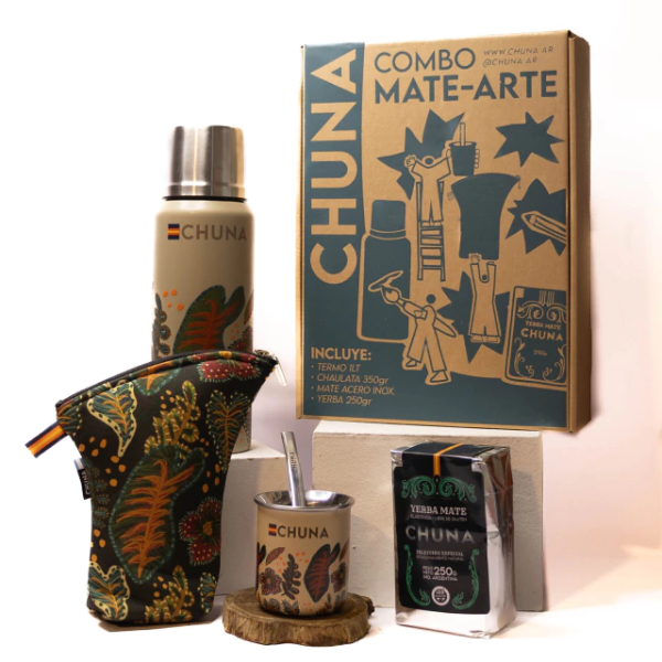 COMBO MATE ARTE BEIGE AMAZONA